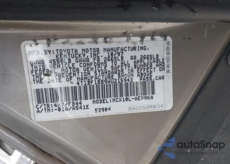 1998 Toyota Avalon Xl z USA, uszkodzony, nr VIN 4T1BF18B9WU215943